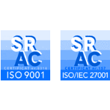 Icone Certifiée ISO 9001 et ISO 27001