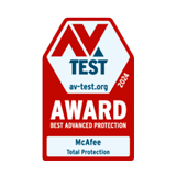 AV Test Award Best Advanced Protection