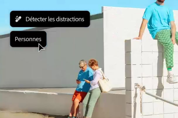 Illustration Faites disparaître les câbles et les gens