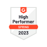 G2 High Performer Spring 2023