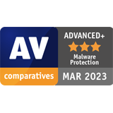 AV Comparatives Mars 2023