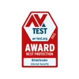 AV TEST award internet security