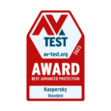 AV Test Award Best macOS Security Kaspersky Standard