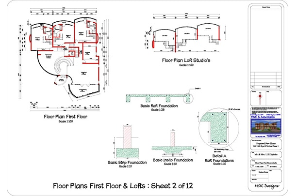 Illustration Plans HSK