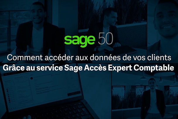 Illustration de la vidéo Comment accéder aux données de vos clients simplement avec Sage 50 ?