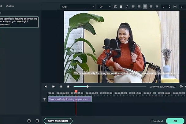 Video Speech-To-Text
