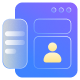 Icone d'illustration Interface